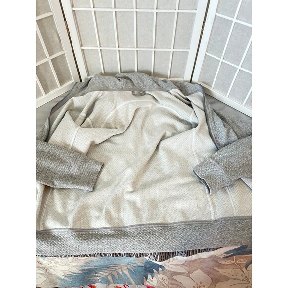 Lululemon Women’s Catch a Breath Zip Up Hoodie Heathered Core Ultra Light Grey 4 - Picture 5 of 11